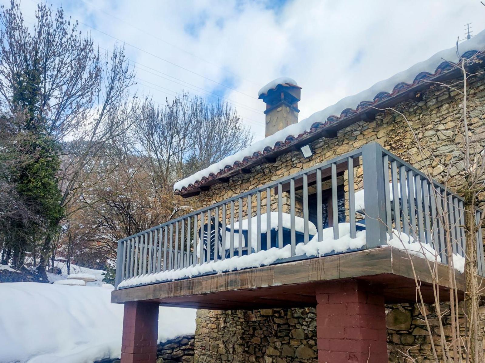 Вилла M De Puigsec Mas Rural Al Ripolles Жирона Экстерьер фото
